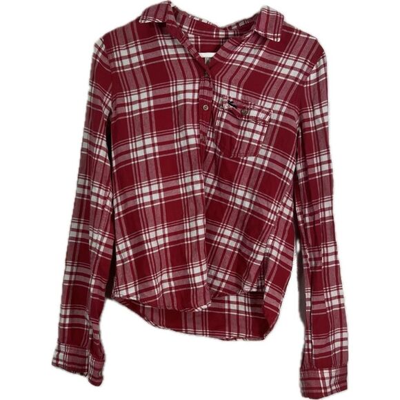 Abercrombie & Fitch Tops - Abercrombie and Fitch women’s size small, long sleeve plaid button up top
